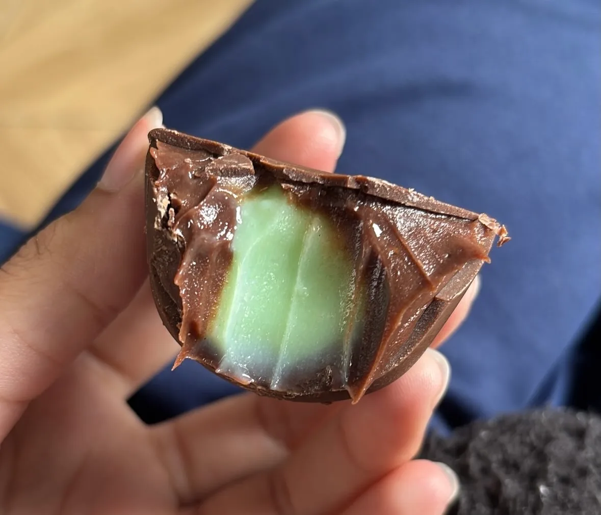 Trufa de Menta com Chocolate 